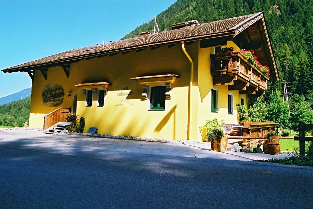 Ferienwohnung Zum Fuhrmann Neustift im Stubaital Exterior foto